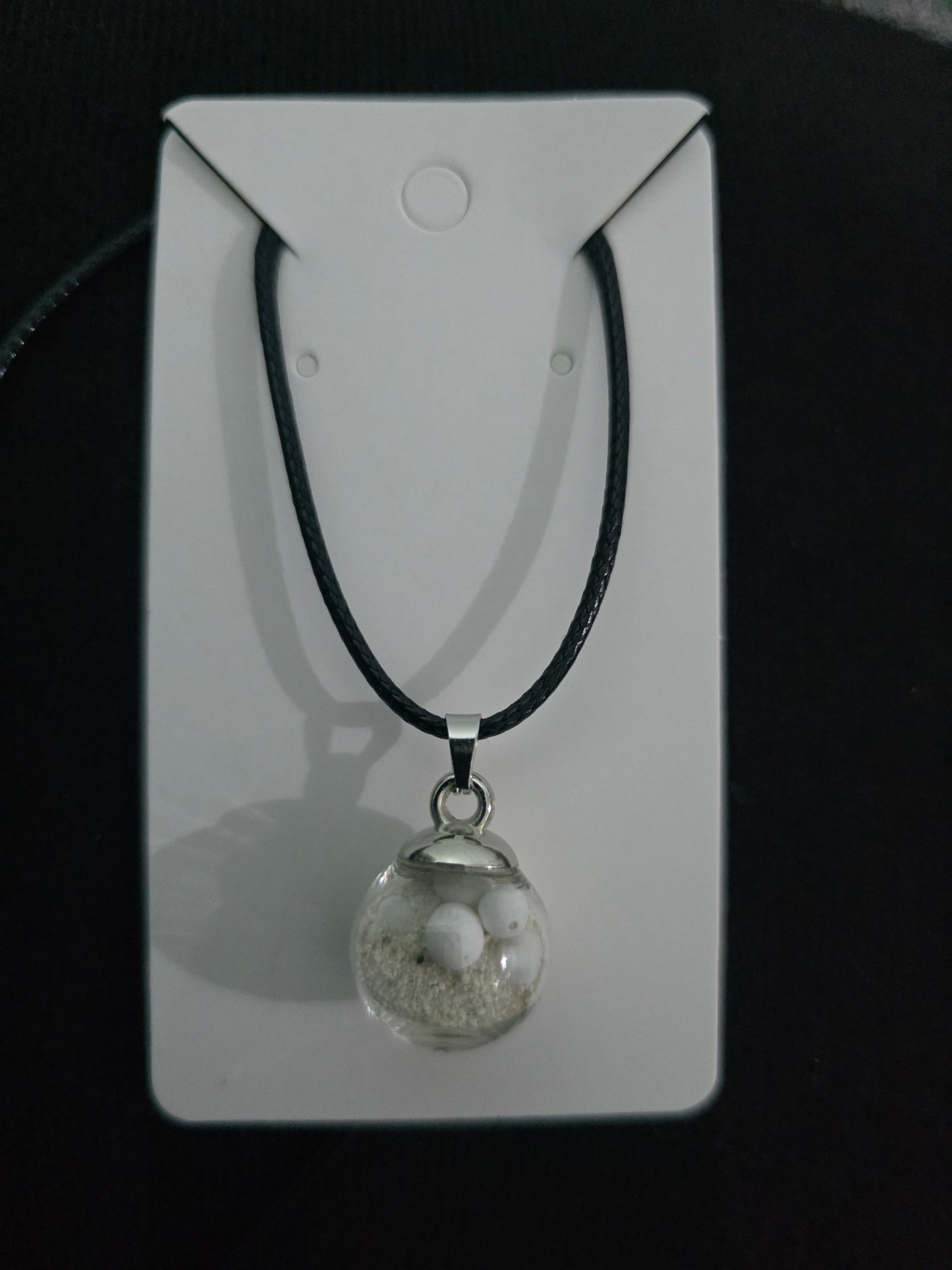 Crystal Shore Artisan Pendant